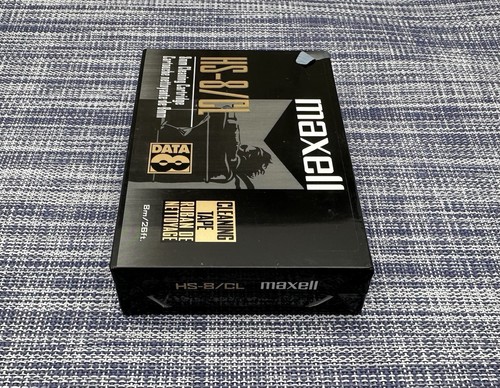 Maxell HS-8/CL 8 mm Reinigungskassette für DATA-Speicherlaufwerke trocken Typ Band NEU - Bild 5 von 5