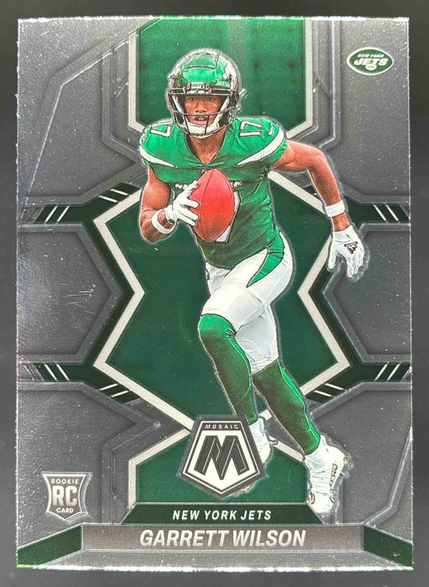 2022 Panini Football Mosaic Garrett Wilson #311 RC New York Jets