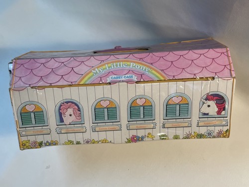 Vintage My Little Pony Carrying Case Barn Stable w/6 Stalls Hasbro 1983 MLP G1 - Picture 12 of 12