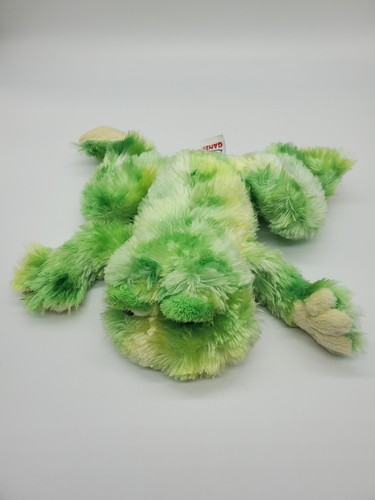 Ganz Webkinz Frog Tie Dye Green Floppy Plush 8" Stuffed Animal Soft Toy NO CODE - Picture 2 of 12