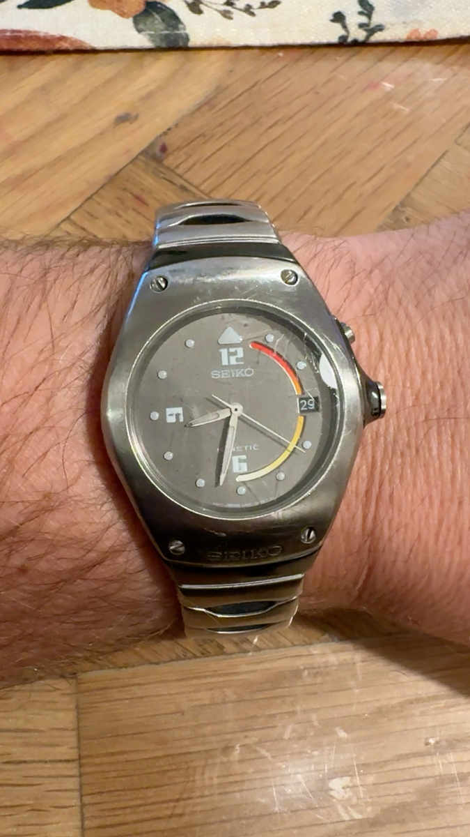 Seiko Arctura Kinetic - 5M42-0E39 Stainless Steel - Original