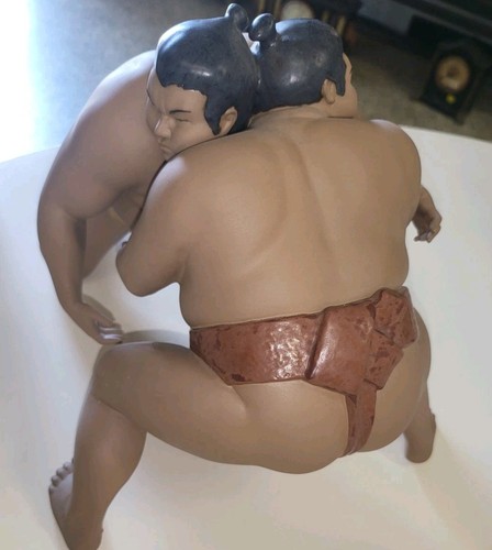 LLADRO Test of Strength Sumo Wrestlers Rare Limited Edition Retired - Bild 4 von 15