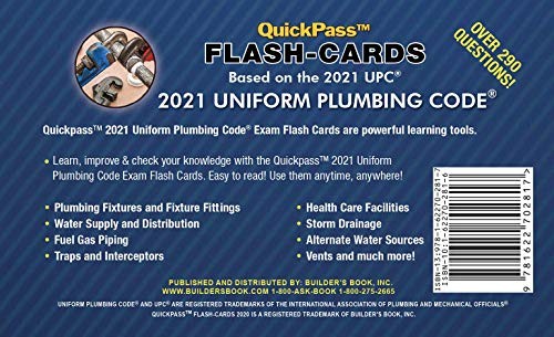Uniform Sanitär Code QuickPass Flash-Karten basierend auf der UPC-Broschüre 2021 -... - Bild 2 von 3