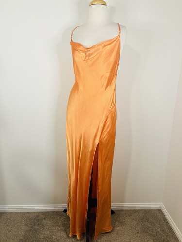 Bec & Bridge Dress Size 14 / US10 Annika Cowl Maxi Orange Cocktail Formal Bridal - Bild 4 von 13
