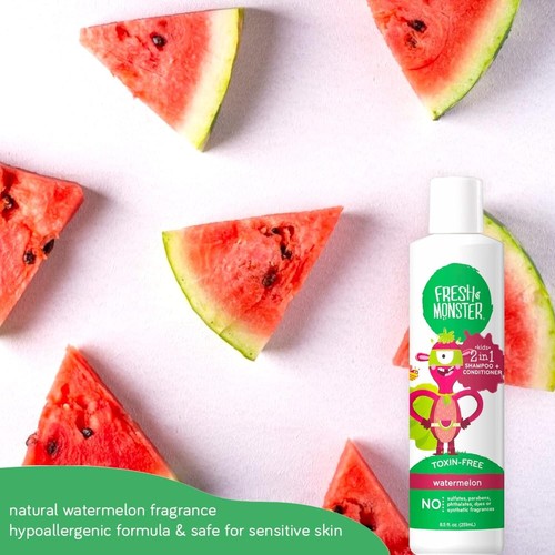 Kids Shampoo & Conditioner Set, Toxin-Free, 2 Pack, Tear-Free, 8.5oz Each - Picture 9 of 9