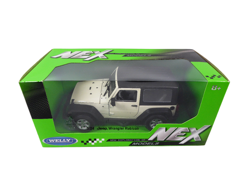 Jeep Wrangler Rubicon - 1:24 Welly Diecast Model Car 22489H - Picture 8 of 9