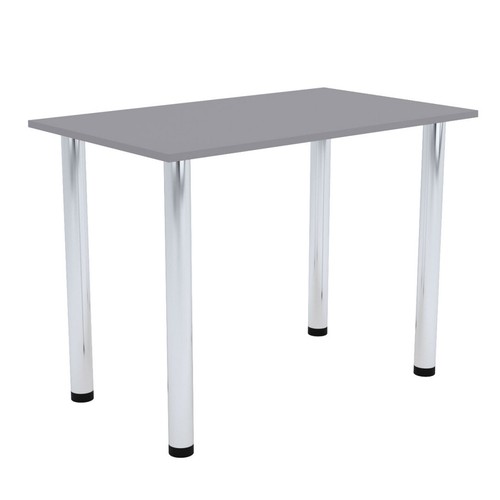 Dining Table Solid Oak Wood Kitchen Furniture Metal Legs Moder - Picture 19 of 66