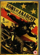 Sons Of Anarchy - Season 2 (4 disc DVD set, 2010)