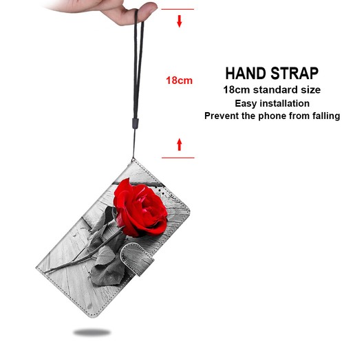 Shockproof Leather Flip Holder Wallet Phone Case For Samsung Galaxy S21 S22 S23 - Photo 7 sur 190