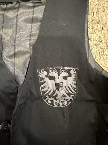 Guess Kids Black Vest With Design Size 7 - Picture 3 of 9