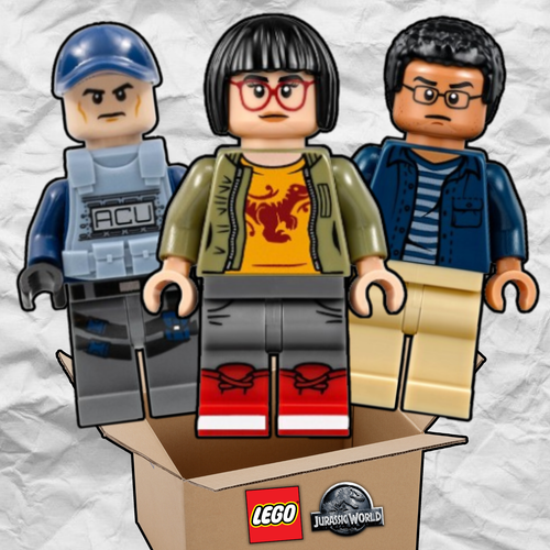 LEGO Jurassic World Mystery Minifigure Blind Bag - 100% Genuine Lego Lot - Bild 2 von 2