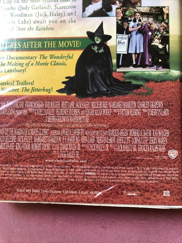 The Wizard of Oz (VHS, 1999, Clam Shell Packaging) Judy Garland, Billie Burke - Picture 10 of 10