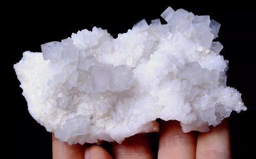 99.33g China/FLAWLESS TRANSPARENT RARE WHITE FLUORITE CRYSTAL MINERAL SPECIMEN - Picture 11 of 11