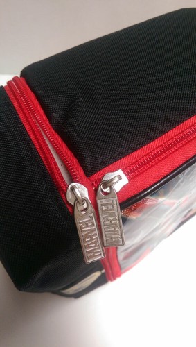 Marvel Avengers Isolierte Brotzeittasche mit zwei Fächern Kinder Jungen Schule Snackbox - Bild 9 von 9