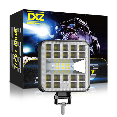 4/6 Car LED Work Light 12-24V Bar Flood Spot Light Driving Offroad Truck SUV 4x4 - 第 6/9 張圖片