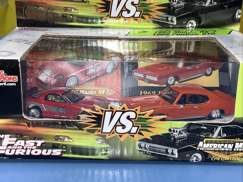 Racing Champions The Fast and The Furious ‘93 Mazda RX-7 VS Pontiac GTO New - Picture 3 of 5