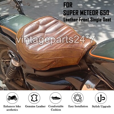 Für Royal Enfield Super Meteor 650 Rusty Brown Touring Vordersitz