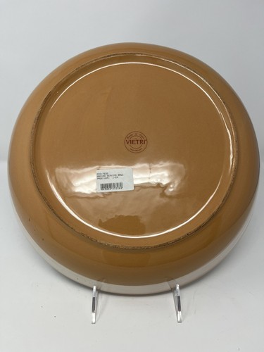 Vietri Marina - Italian Art Pottery Terracotta 13 1/8 Inch Serving Bowl - New ! - Picture 9 of 17
