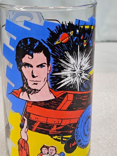 Vintage 1978 Pepsi DC Comics Superman The Movie - "KAL-EL Comes to Earth" Glas - Bild 4 von 20
