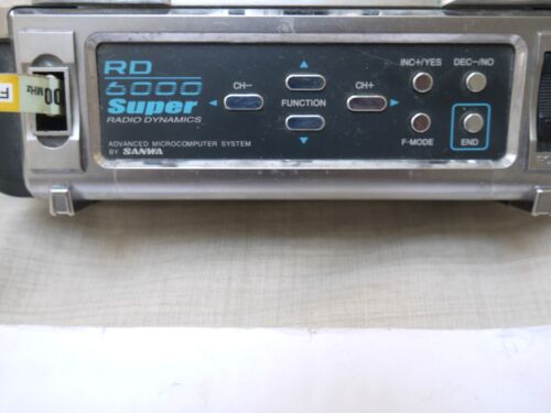 SANWA RD6000 Super Radio System RC Airplane Transmitter 6 Channel Parts Only - Picture 10 of 22