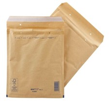 aroFOL Classic 100 Luftpolster Versandtaschen für DIN C5 braun No. 5 22x26,5cm