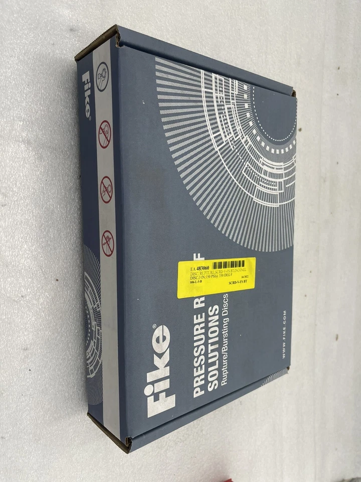 DISCO FIKE RUPTURE TAMAÑO 3 PULGADAS scrd-v bt fs cs fike Stock 3424 Foto 3 de 4