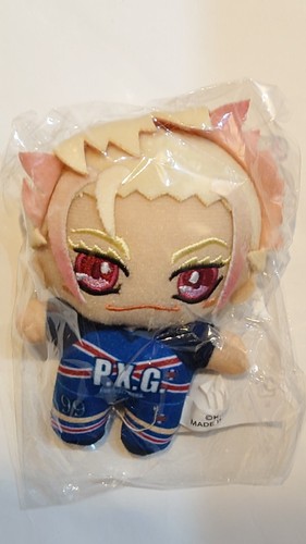 Muñeca de peluche Blue Lock Exhibition Limited mascota y tarjeta Ryusei Shidou 2023 - Imagen 3 de 6