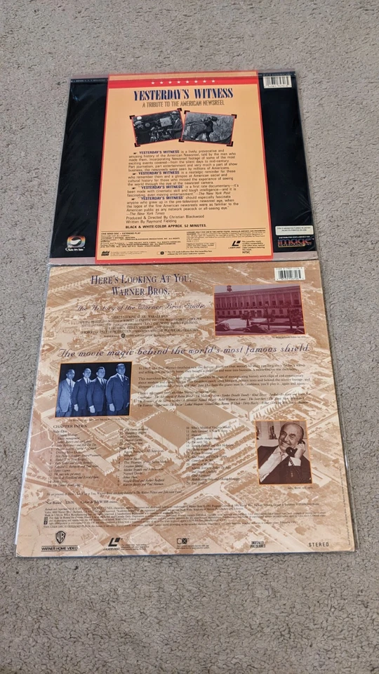 Lot of 10 Non-fiction Laserdisc Movies Art Movies Magic Performance Mystery Disc Foto 3 de 4