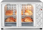 Horno tostador de convección de encimera de 45 litros, puertas francesas, temper