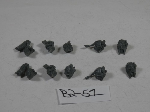 Space Wolves Bits - Wolf Scout Heads x 10 - Bits Only Space Marine B251 - Picture 2 of 2