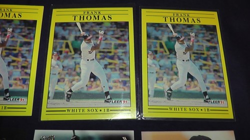 LOT 13 FRANK THOMAS BASEBALL CARDS FLEER ULTRA 1990 1991 1992 1993 INSERTS 1994 - Picture 4 of 8