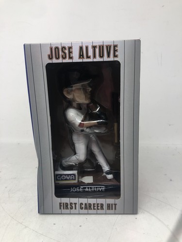 Jose Altuve First Career Hit Bobblehead 2024 - einige Kartonschäden - versiegelt