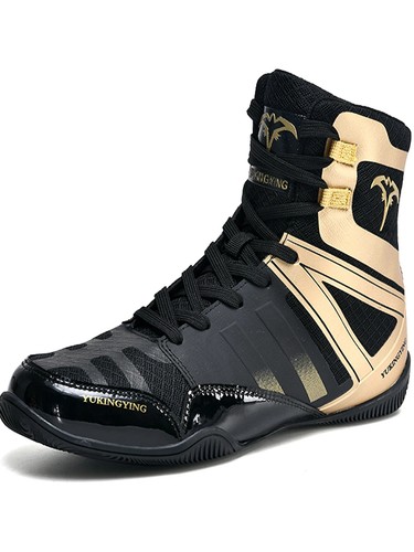 scarpe da boxe, scarpe da wrestling, scarpe da moto antiscivolo traspiranti di alta qualità - Foto 10 di 30