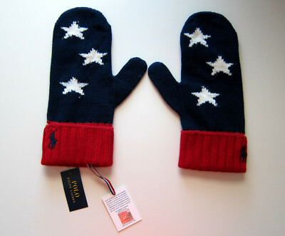 Polo Ralph Lauren 2018 Team USA Olympic Pyeongchang Gloves Mittens