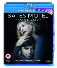 BATES MOTEL - SEASON 3 - 10 EPISODES  - NEW ( G120)  {Bluray}