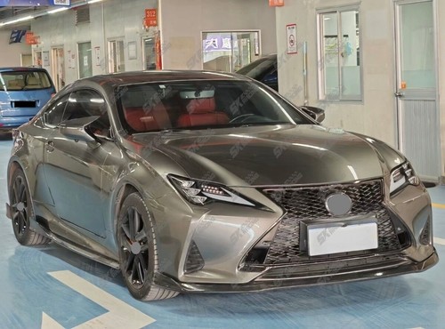 Parachoques delantero divisor de labios fibra de carbono real para Lexus RC300 RC350 F-Sport 2019+ - Imagen 8 de 16