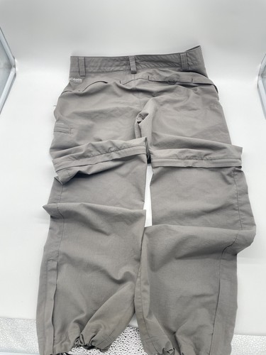 Columbia Women's Gray Convertible Pants - Size 10 - Picture 4 of 12