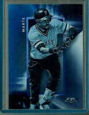 Mets Starling Marte 2019 Topps Fire En Fuego Blue Chip parallel EF-3 Pirates