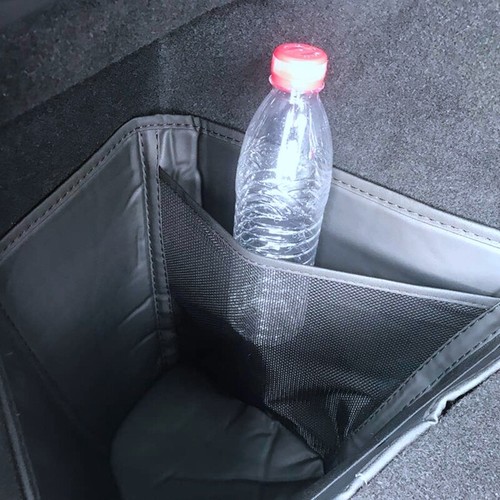 2X Caja de almacenamiento de cuero maletero SIde Organizador de carga Accesorios para Tesla Model Y - Imagen 3 de 4