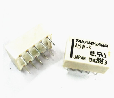 10PCS Relais Takamisawa A5W A5W-K DIP-10 Relay 2x UM 5V Audio Signal