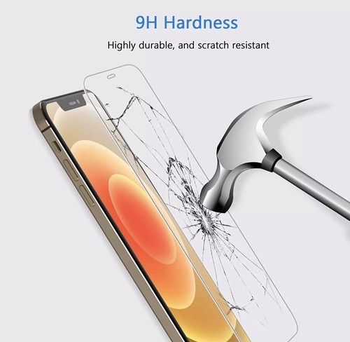 2 PACK For iPhone 13 Tempered Glass Screen Protector - Photo 3 sur 7