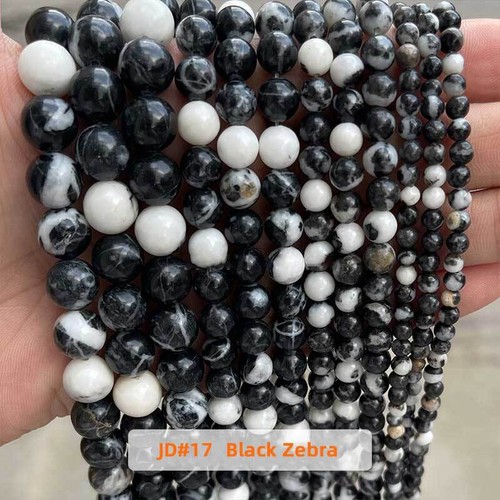 Wholesale Natural Mixed Gemstone Round Spacer Beads 4mm 6mm 8mm 10mm 12mm Pick - Picture 25 of 58
