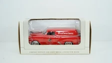 SpecCast Diecast Budweiser 1954 Chevy Sedan Bank Item 54001 NEW B89
