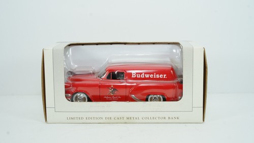 SpecCast Diecast Budweiser 1954 Chevy Sedan Bank Item 54001 NEW B89 - Picture 1 of 8