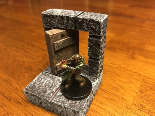 Dungeon Door Modular Set 28mm Tile Terrain Dungeons & Dragons Pathfinder d&d - Bild 1 von 3