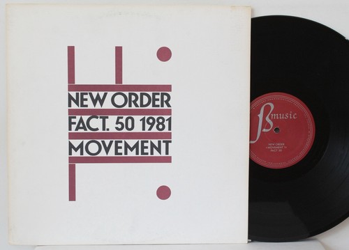New Order LP "Movement" Factory FACT.50 ~ Original '82 ~ NM Joy Division - Picture 1 of 2