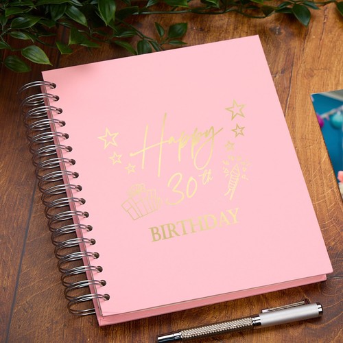Large 30th Birthday Photo Album Memory Keepsake Gift With Presents Multiple Colo - Picture 3 of 8