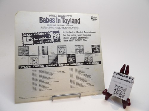 Walt Disney's Babes In Toyland exclusive original version LP - Picture 3 of 5