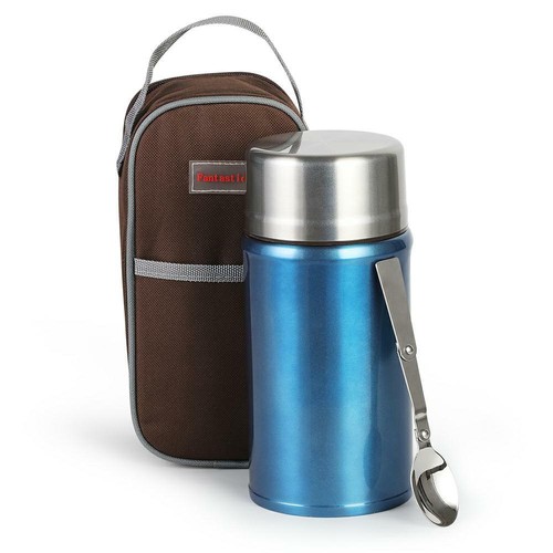 750ML Thermos Food Jar Lunch Soup Container Leak Proof Insulated Vacuum Flask