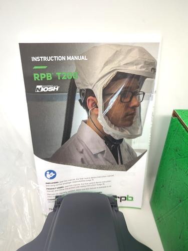 RPB Safety 17-200-22 Modell T200 Atemschutzmaske mit T-Link Haube und Luftkanal/Kopf - Bild 3 von 6